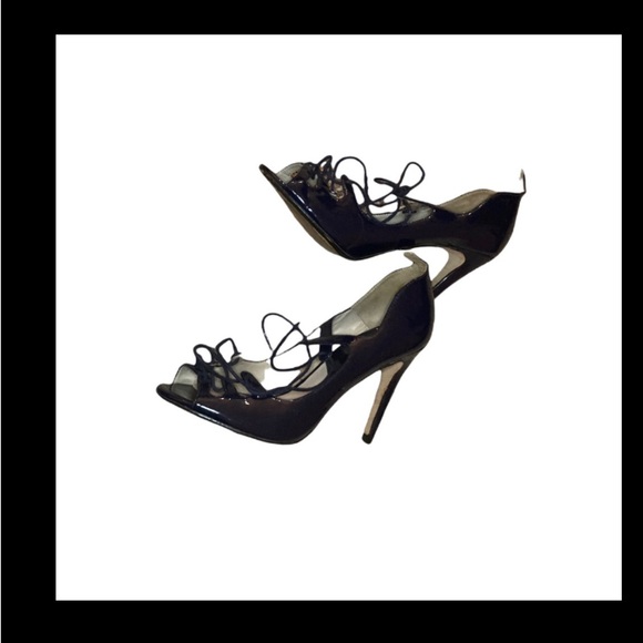 (SOLD) 🎊ZARA BASIC COLLECTION Blue Heel Shoes - Picture 2 of 13